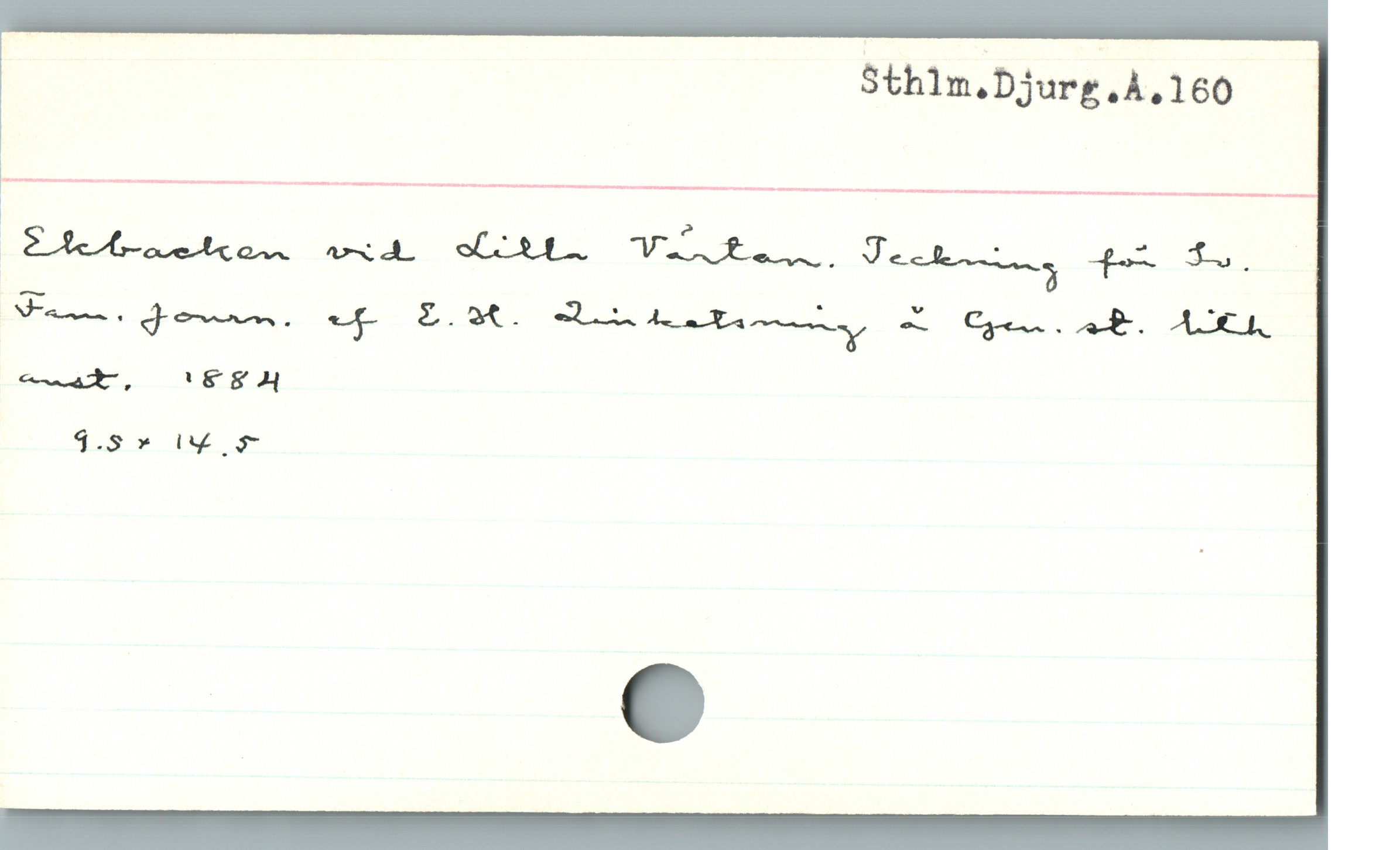  Sthlm.Djurg.A.160
” ER E ; Ub R VJeae—4 d $.
—— d. o eROEGK. -l—:..x-,.,um...;y & Og Ia. AUL
——d7. COSK&EA
Ts g &
| e
