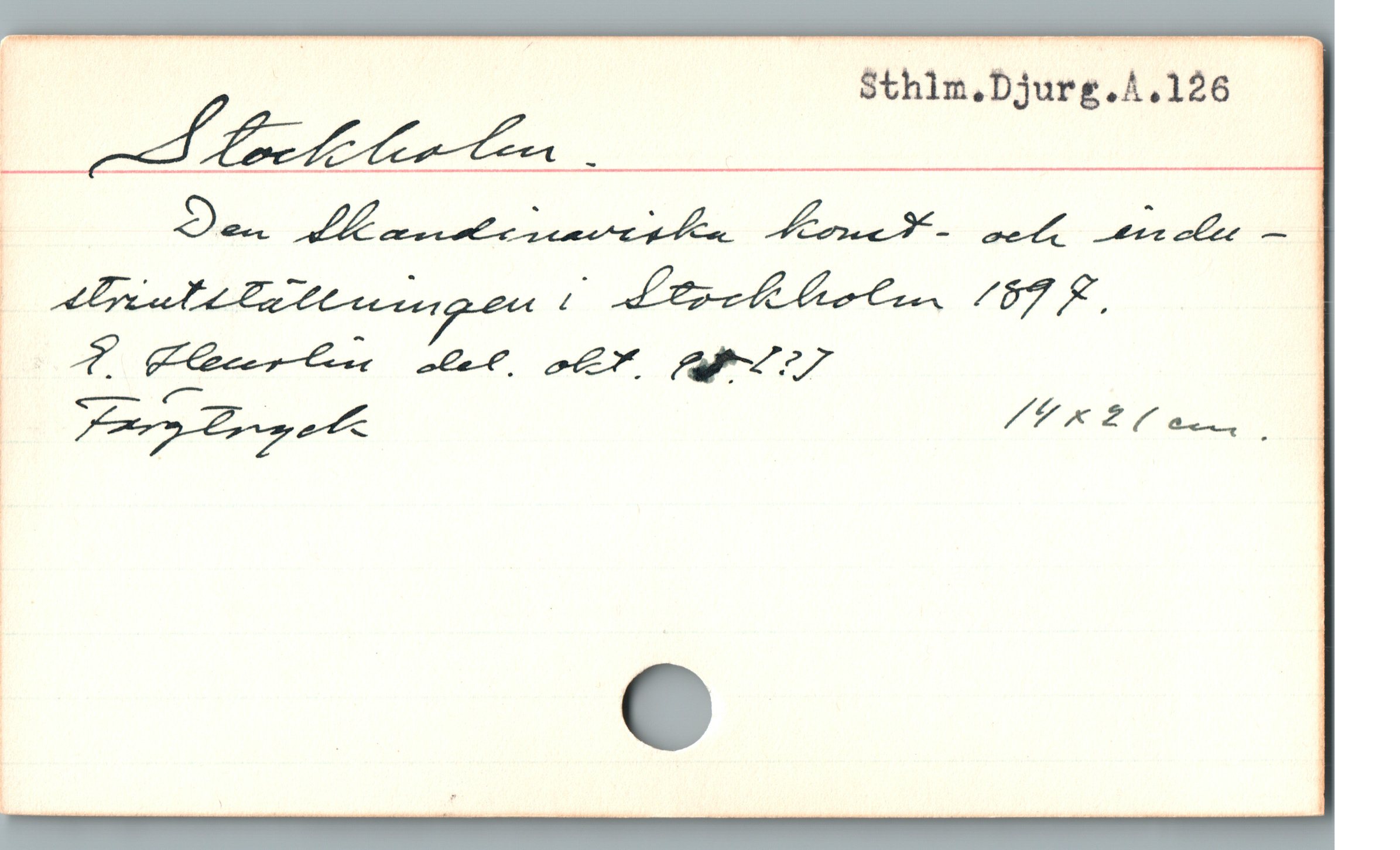  , | | Sthlm.Djurg.À.126 —
ï QUE A0 a e MU KM
| tz_,x'::f'éå—%,;c.z;f% D — P NU PA Á/B7 .

Bd '/" L KERR E b
|
|
