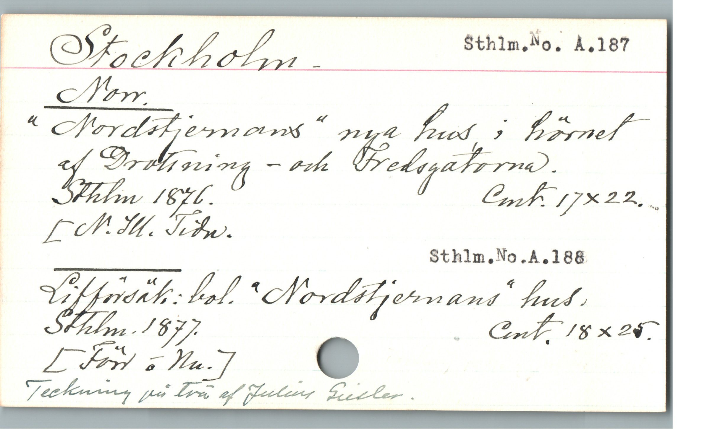 | , Ä /. Sthlm.No. À,187
r ll rp ^ od 4—% , /,Z;Wf
bö OL. AU. |
| Sthlm,No.A.188