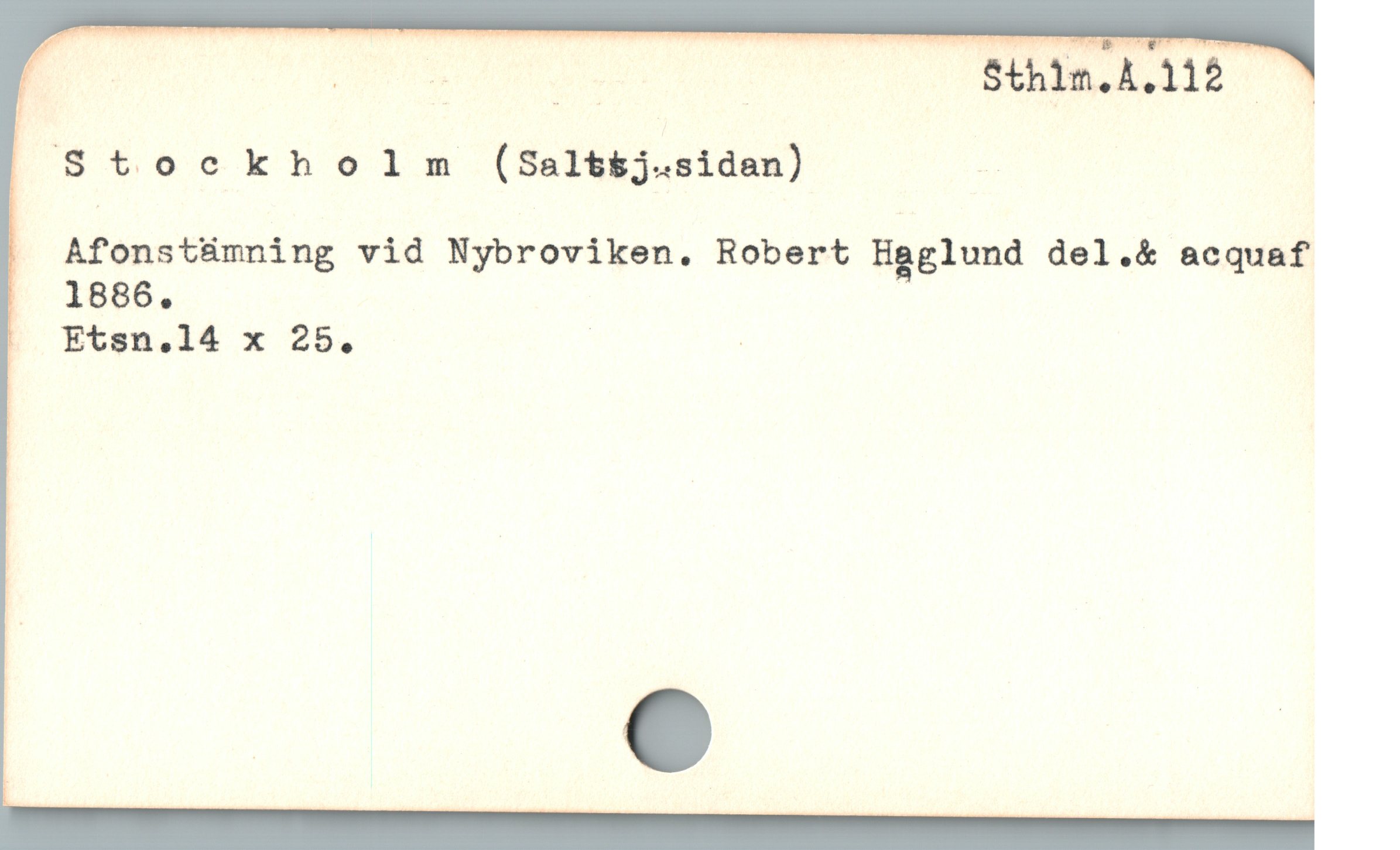  Stockholm (Salt&j.sidan) L
. Afonstümning vid Nybroviken. Robert Haglund del.& acquaf
| 1886.
t Etsn.l4 x 25. | ;
j
F ll' |
