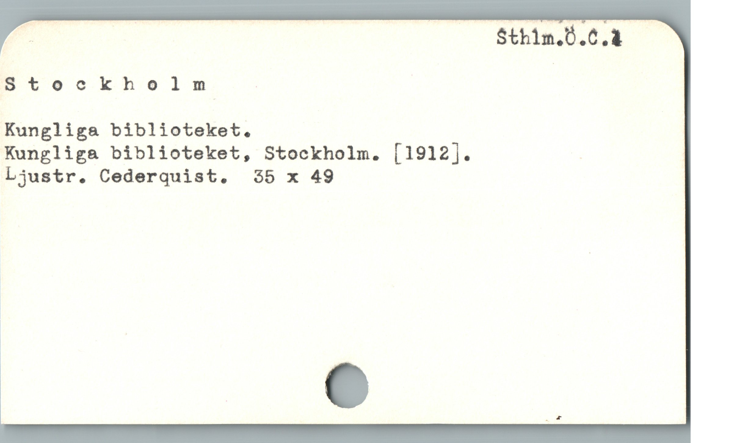  Stockholm

Kungliga biblioteket.

Kungliga biblioteket, Stockholm. [1912]. |
Ljustr. Cederquist,. 35 x 49
