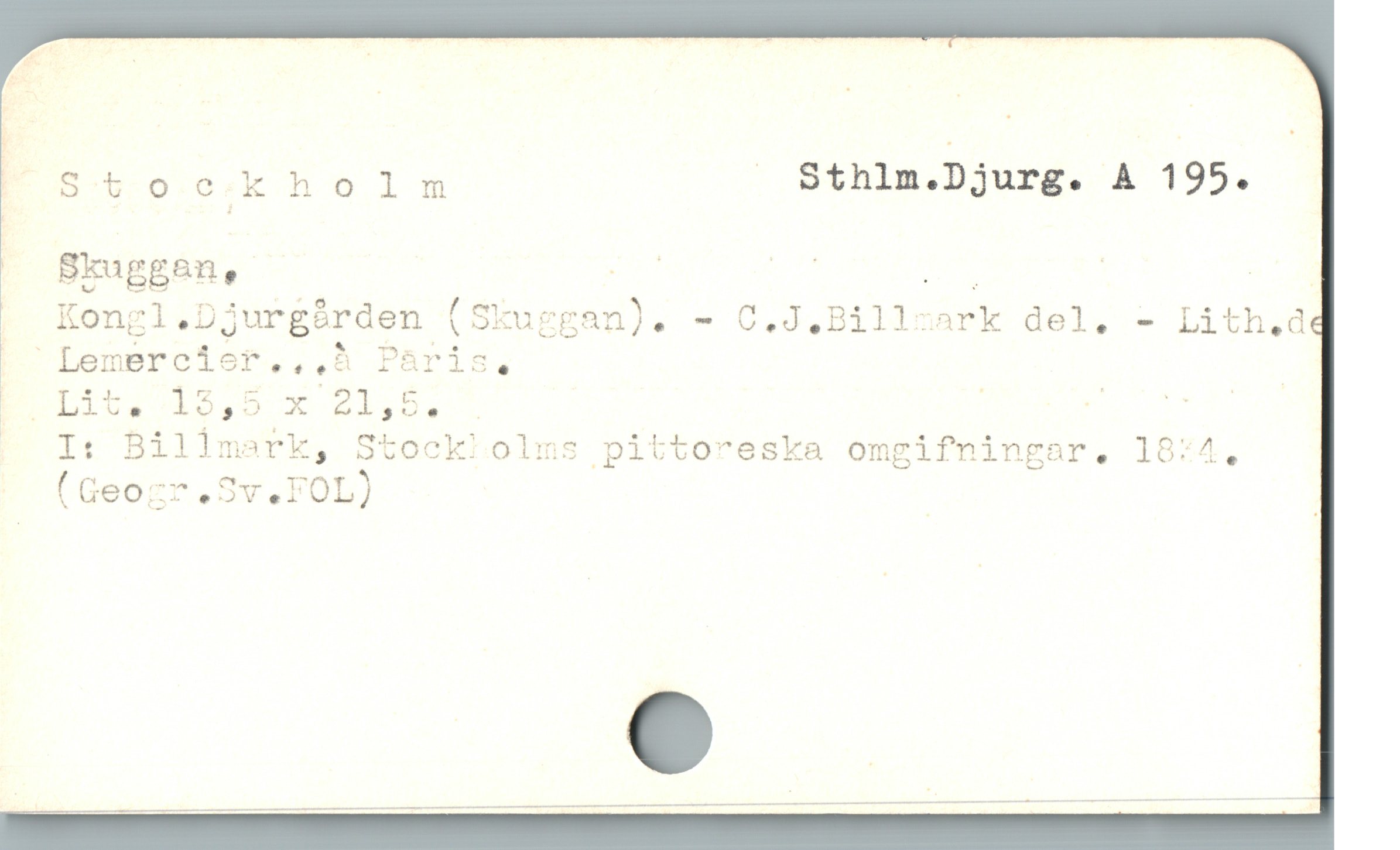  p | — — . n
F s tookholm Sthlm.Djurg. A 195.
|» Bkuggsn, b - Sa ' ". d
| Kongl.Djurgórden (Skuggan). - C.J.Billzsark del, - Lith.d
k M E i " x TT . B .
* Lemerceioer,,,à Pàáris,
| I: Billmark, Stockiolms pittoreska omgifningar. 18:4,
Y T *
(Geozr.Sv.FOL)
