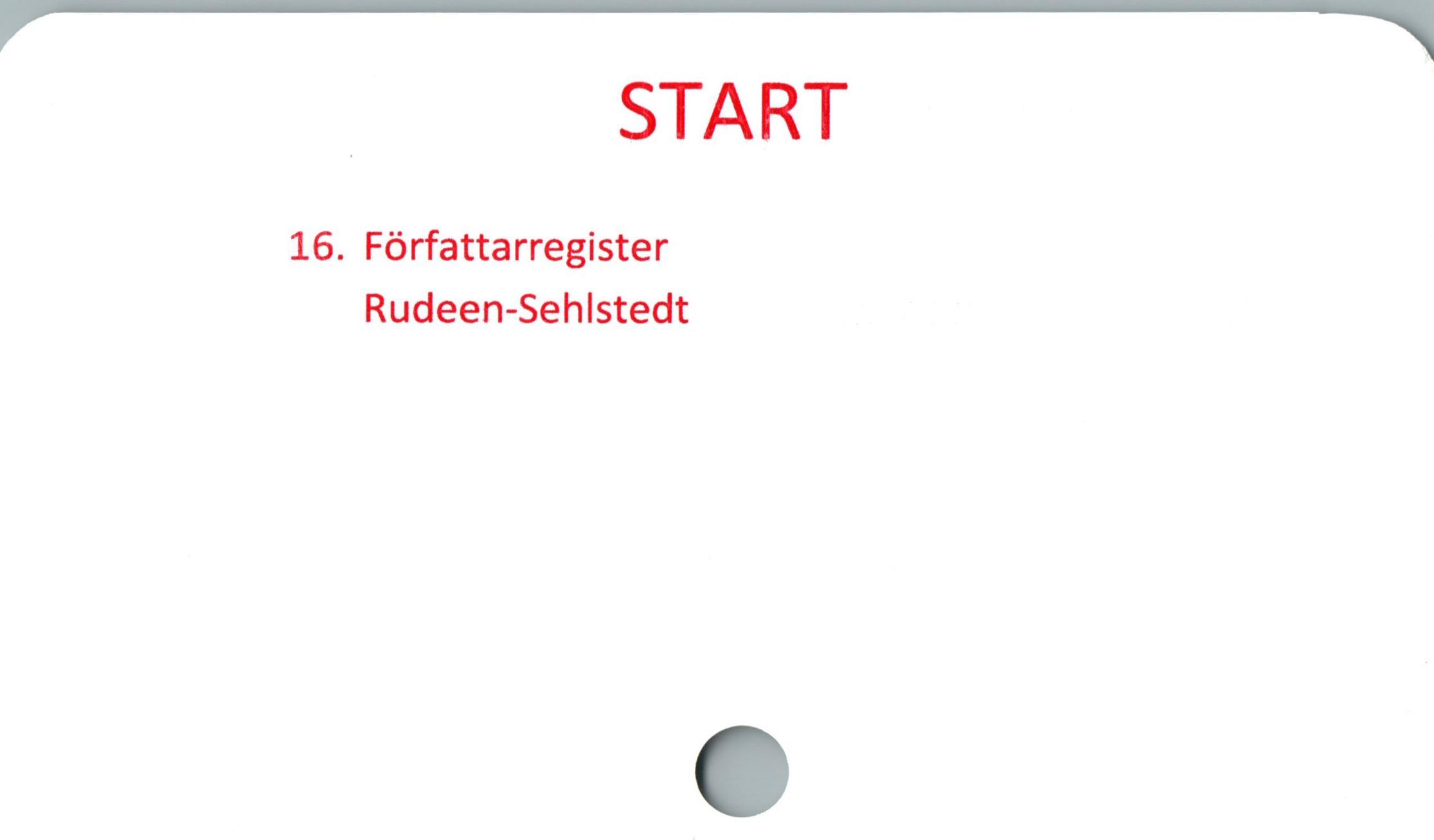  ﻿START

16. Författarregister
Rudeen-Sehlstedt